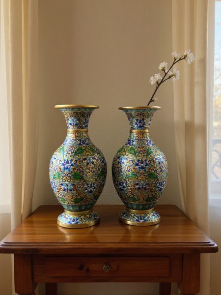 edomy- el yapımı- bronz-vazo-emaye-1