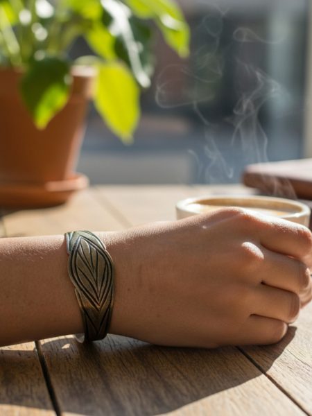 Edomy- osmanlı-antika-gümüş-bileklik-bilezik